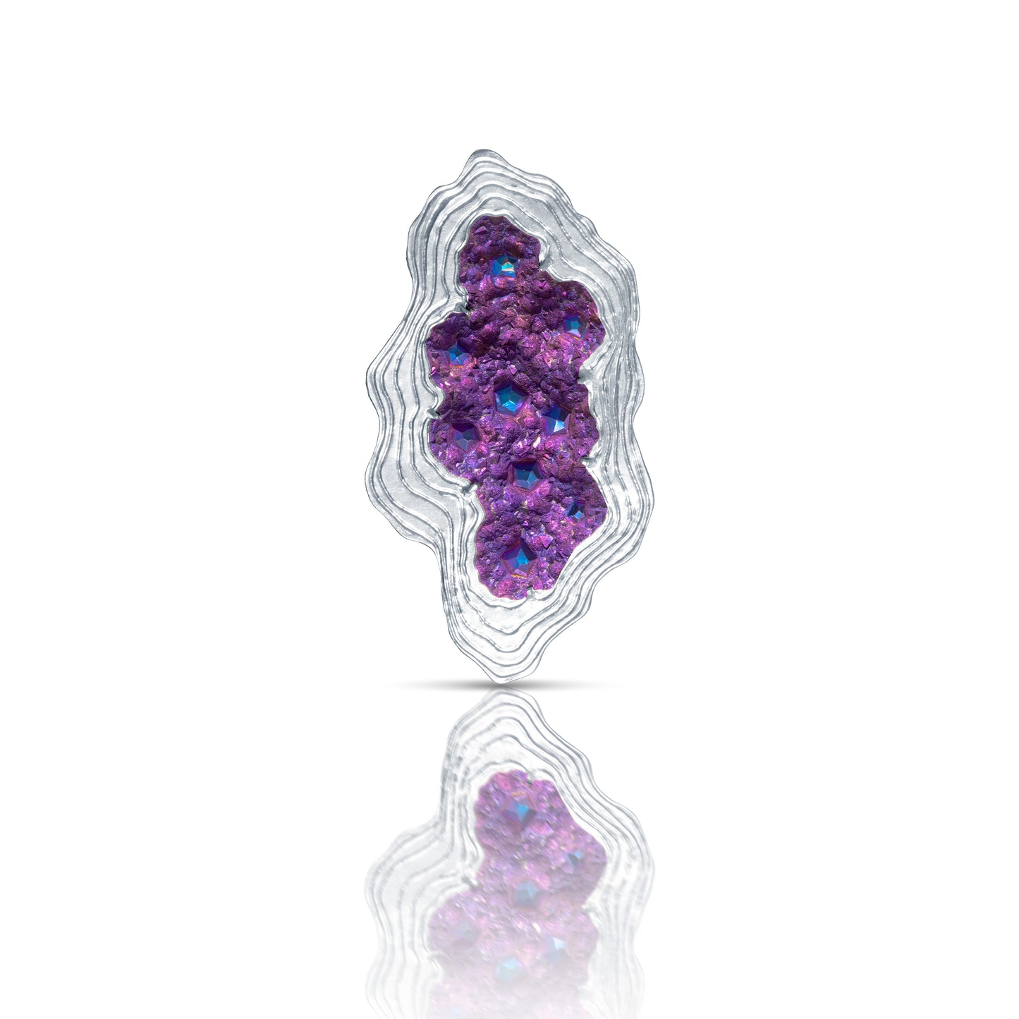 Mineral Specimen Brooch III