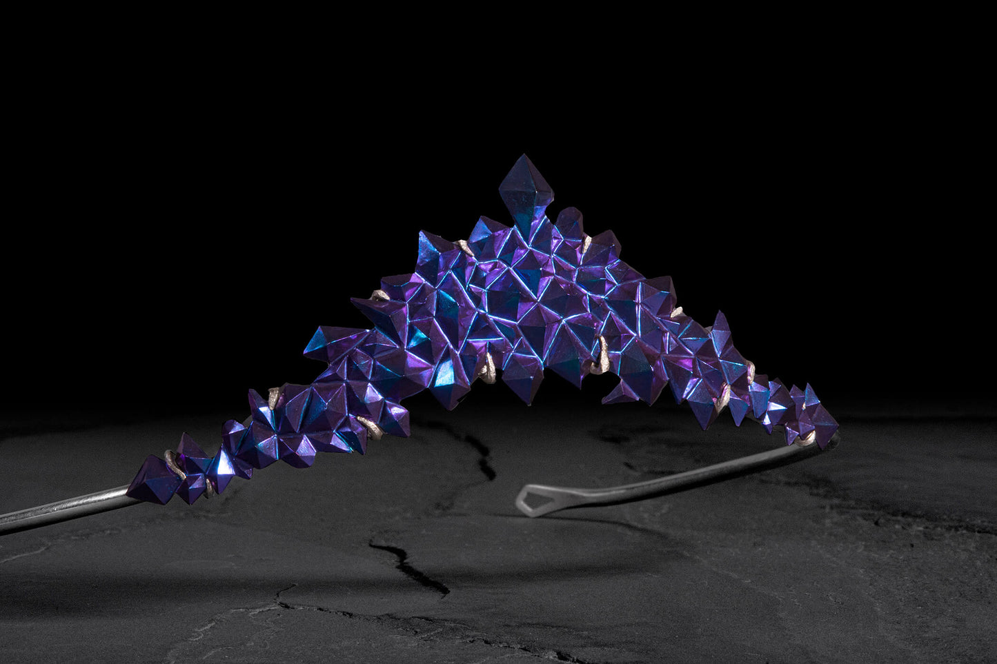 Niobium Crystal Tiara