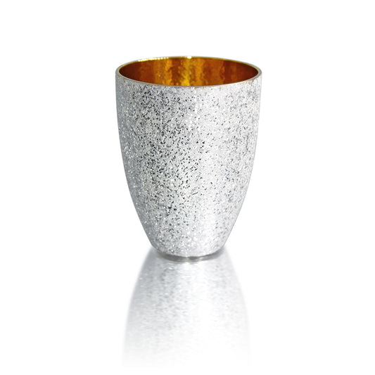 Small Silver Cup with Gold Plating - Made to Order