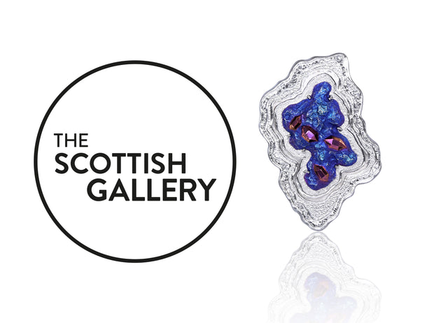 Alice Fry's niobium work selected for "kaleidoscopic" exhibition at The Scottish Gallery