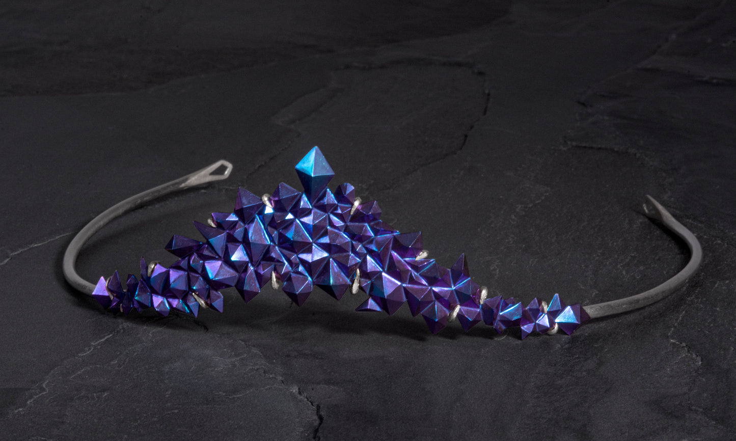 Niobium Crystal Tiara
