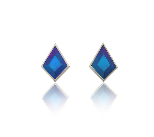 Blue Crystal Earrings