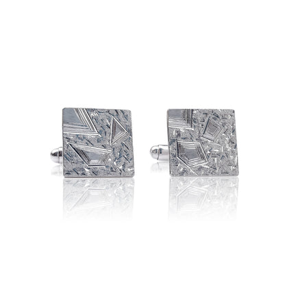 Crystal Confetti Cufflinks - Made to Order