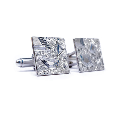 Crystal Confetti Cufflinks - Made to Order